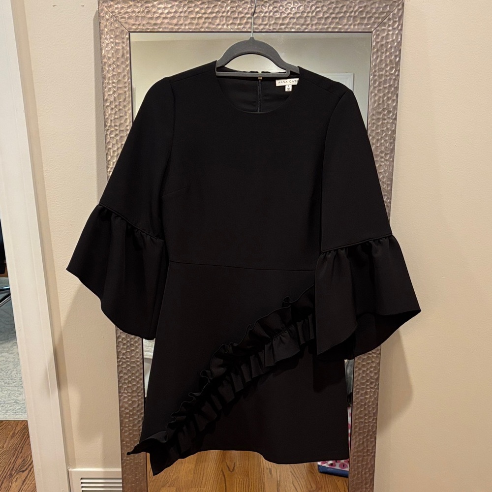 Anna Cate black mini dress